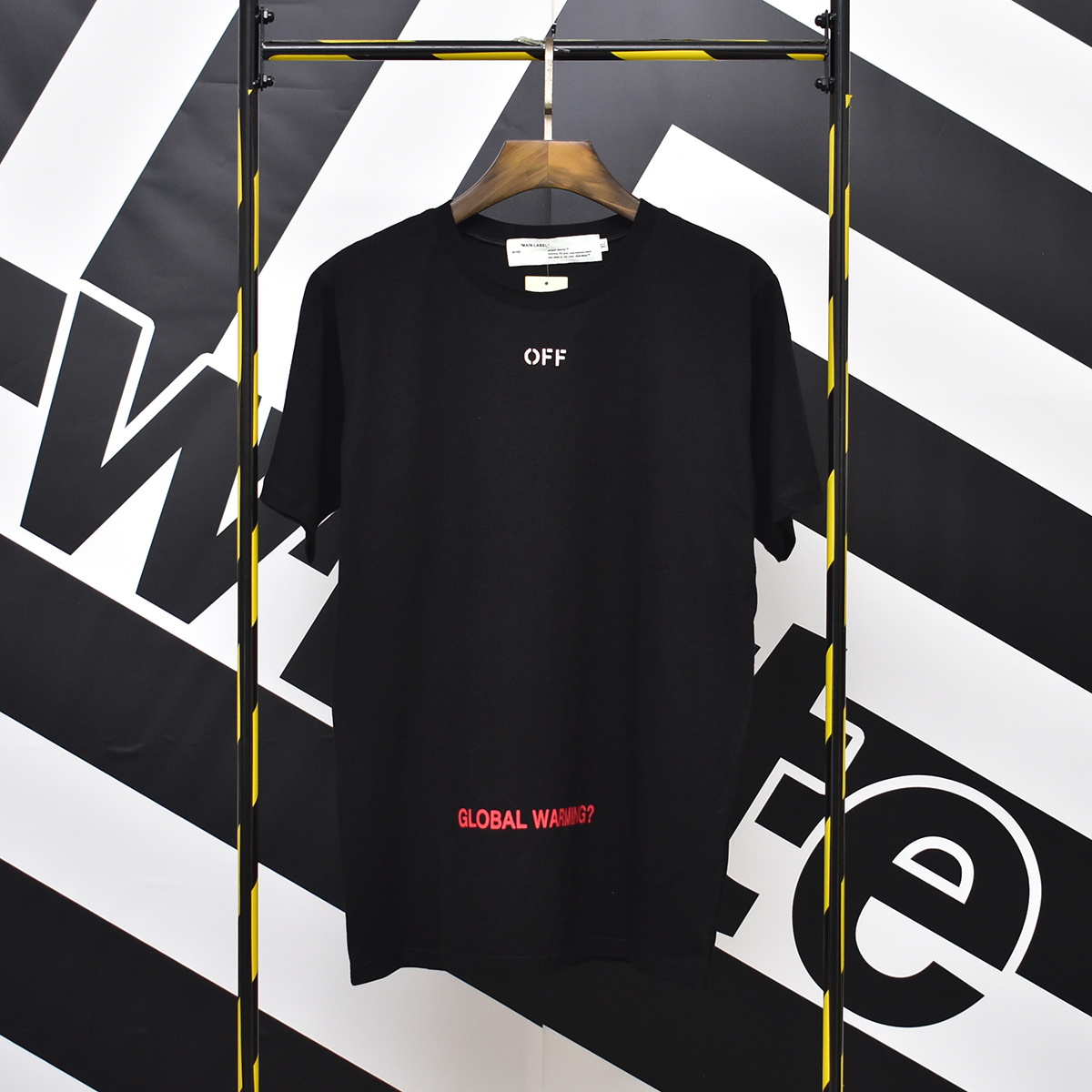 Off-White Black Pink Graphic T-Shirt 632