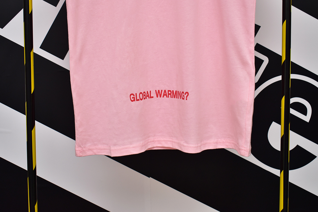 Off-White Black Pink Graphic T-Shirt 632