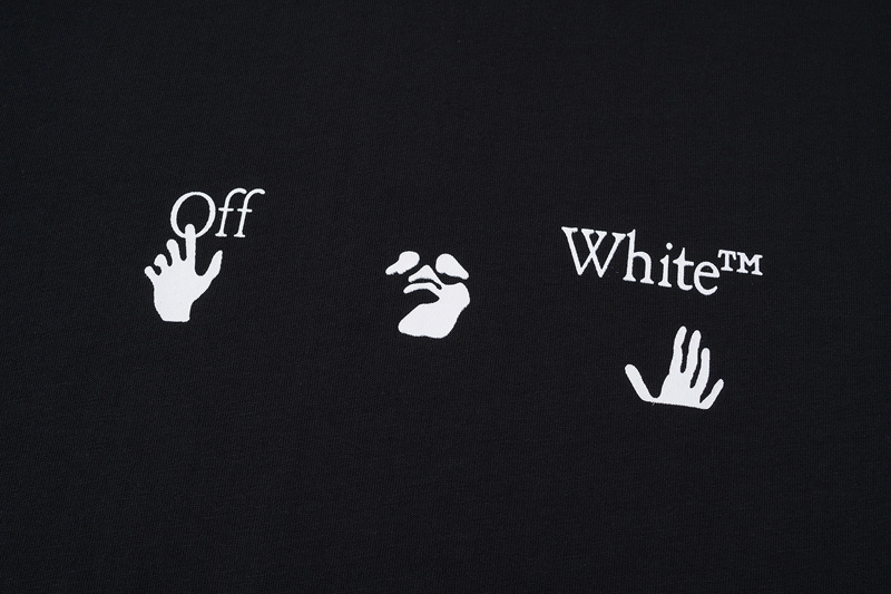 Off-White Black White Graphic T-Shirt 6102