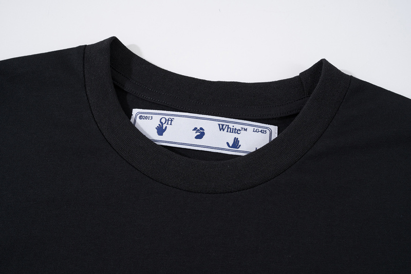 Off-White Black White Graphic T-Shirt 6102