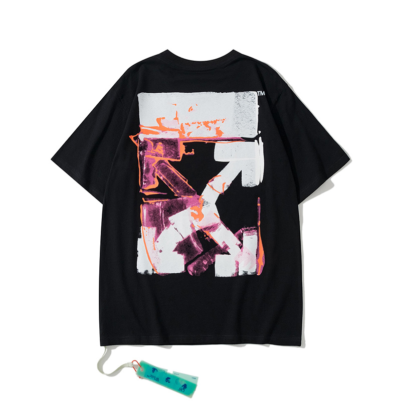 Off-White Black White Graphic T-Shirt 6109