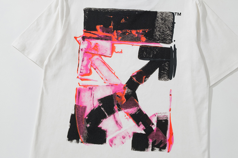 Off-White Black White Graphic T-Shirt 6109