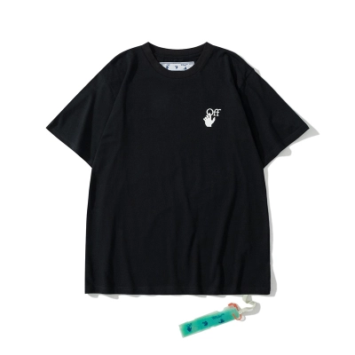 Off-White Black White Graphic T-Shirt 6115 02