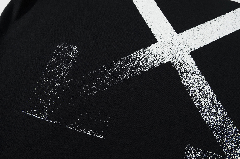 Off-White Black White Graphic T-Shirt 6115