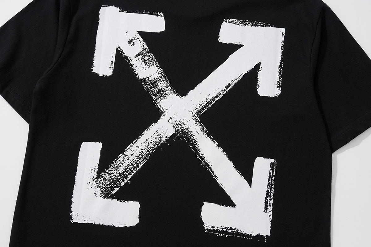 Off-White Black White Graphic T-Shirt 6120