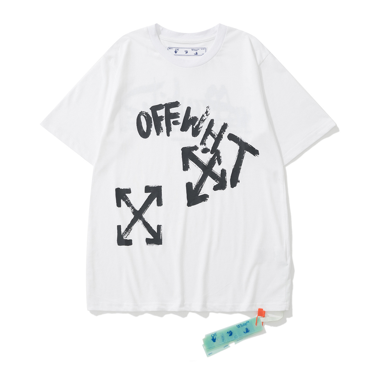 Off-White Black White Graphic T-Shirt 6121