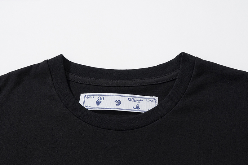 Off-White Black White Graphic T-Shirt 6121