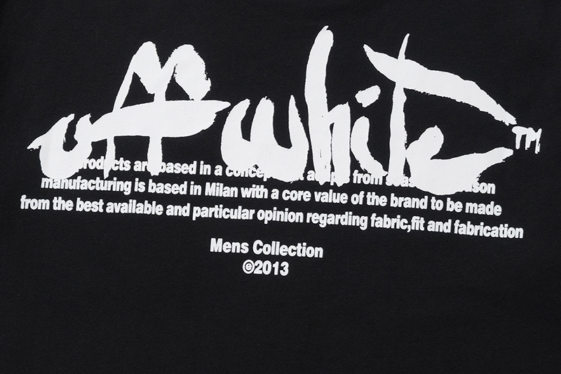 Off-White Black White Graphic T-Shirt 6121