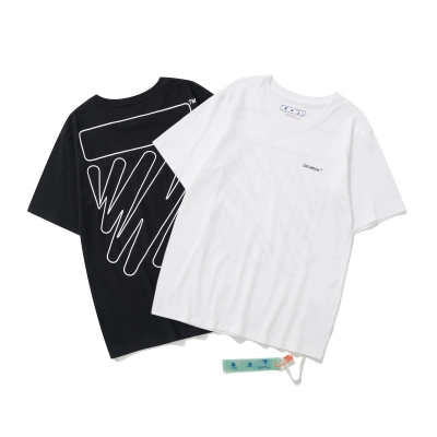 Off-White Black White Graphic T-Shirt 6126 01