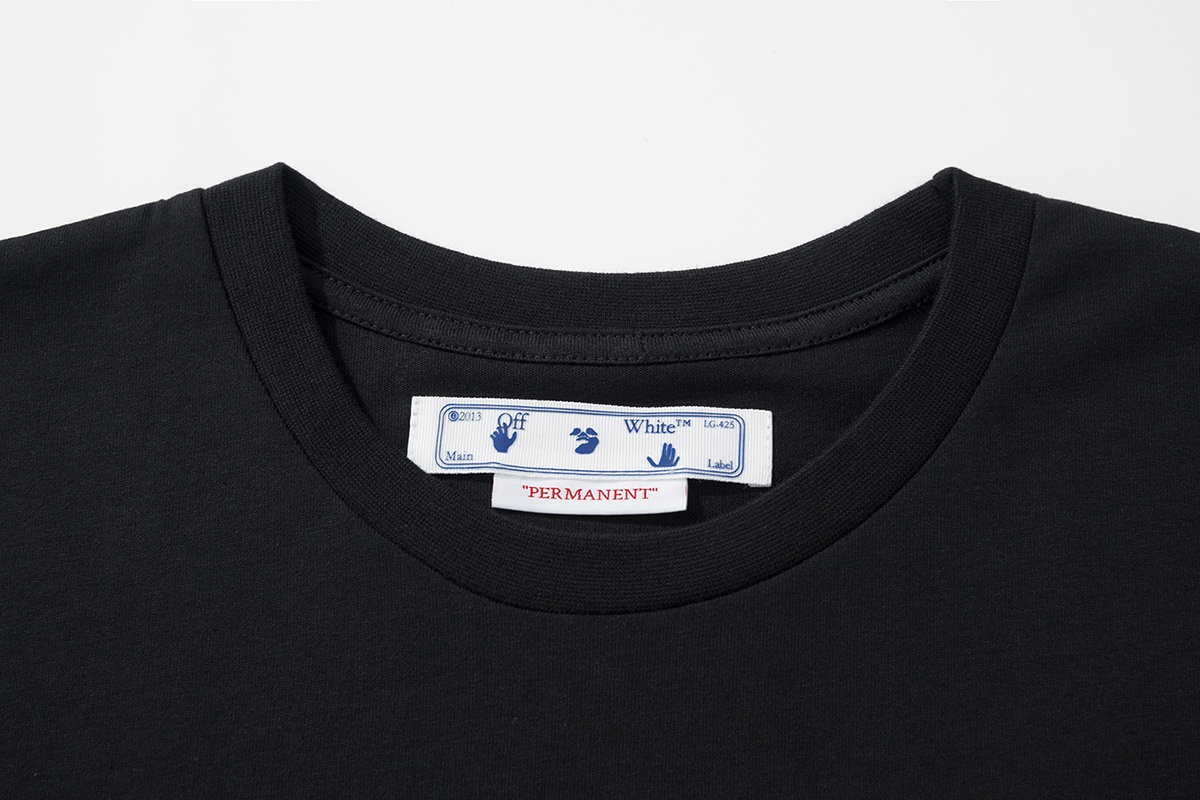 Off-White Black White Graphic T-Shirt 6126