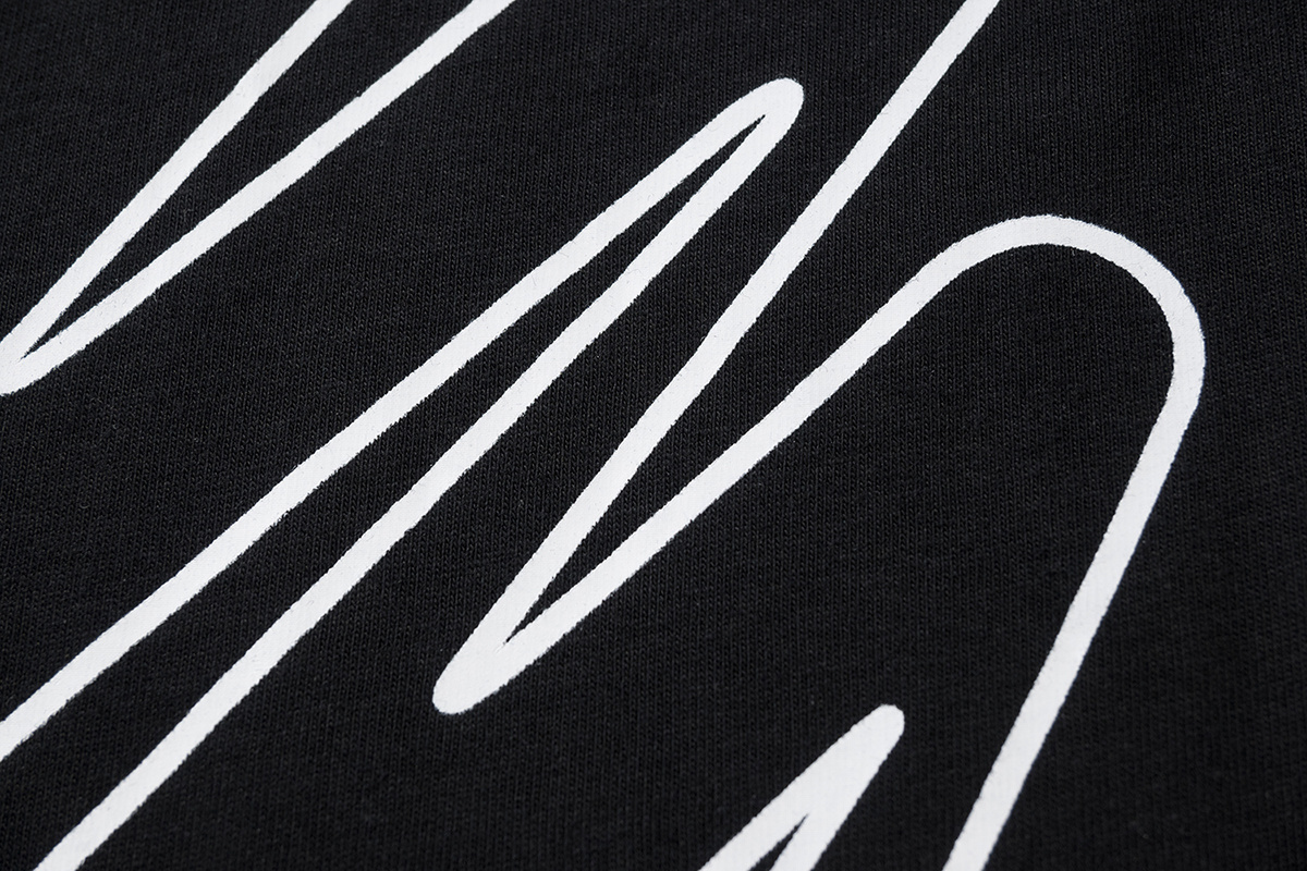 Off-White Black White Graphic T-Shirt 6126