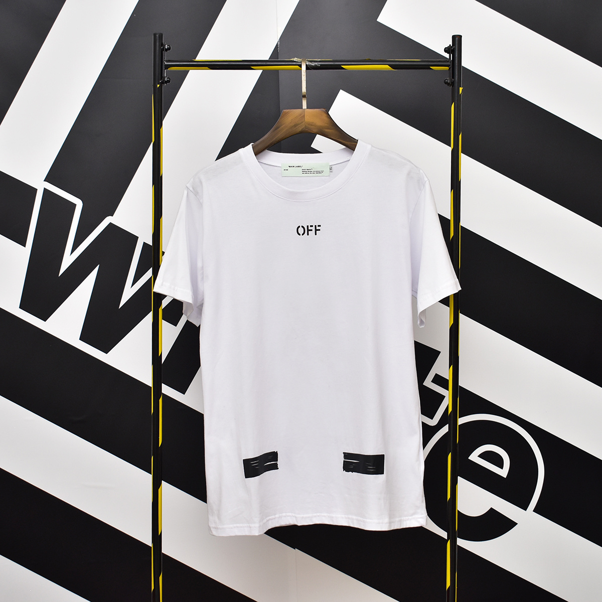 Off-White Black White Graphic T-Shirt 621