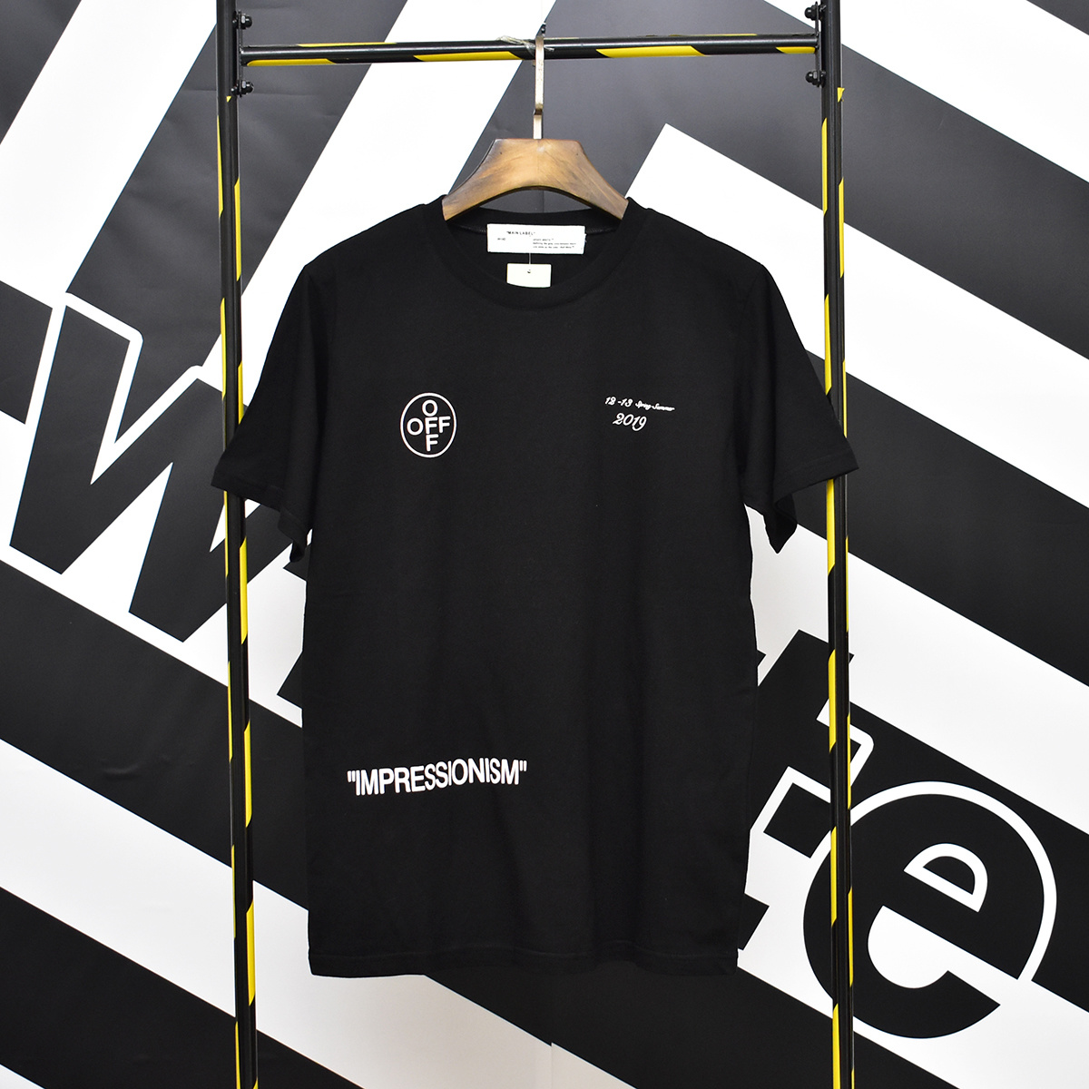 Off-White Black White Graphic T-Shirt 631