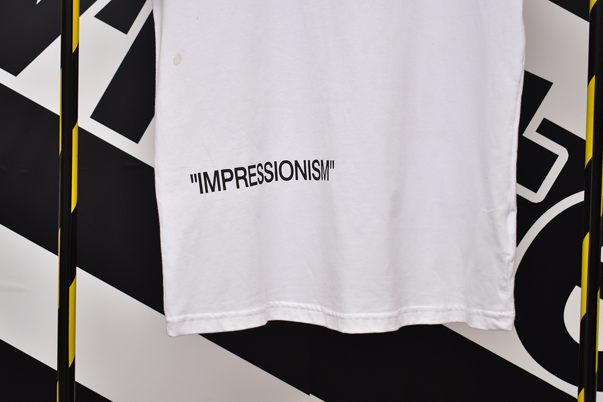 Off-White Black White Graphic T-Shirt 631