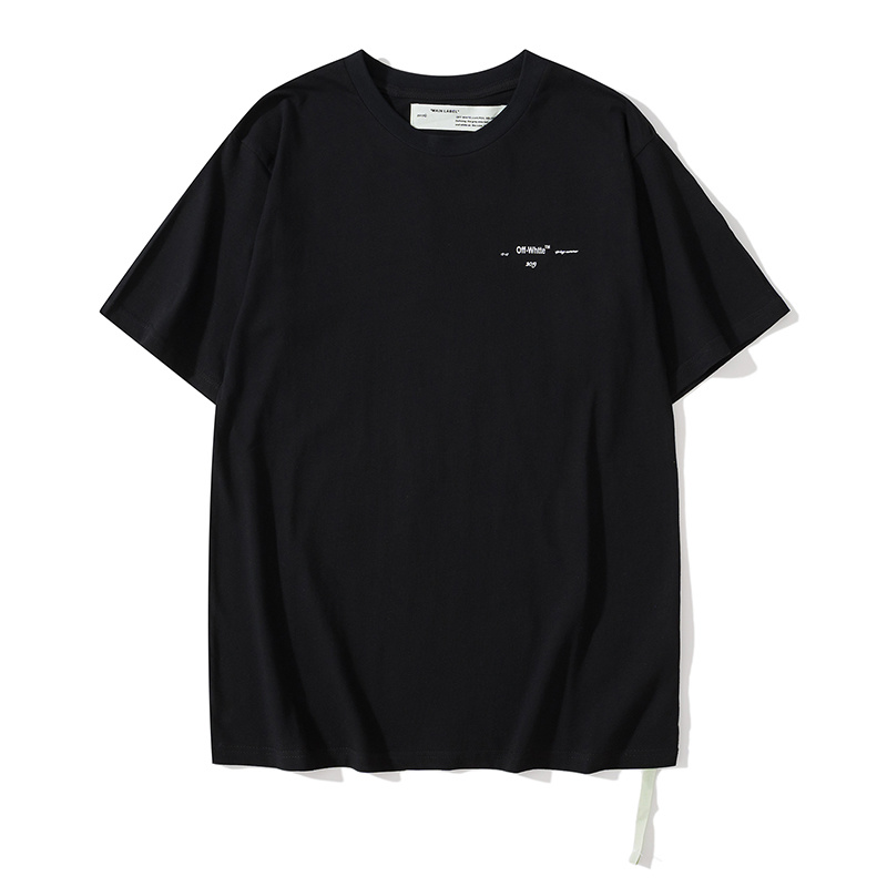 Off-White Black White Graphic T-Shirt 637