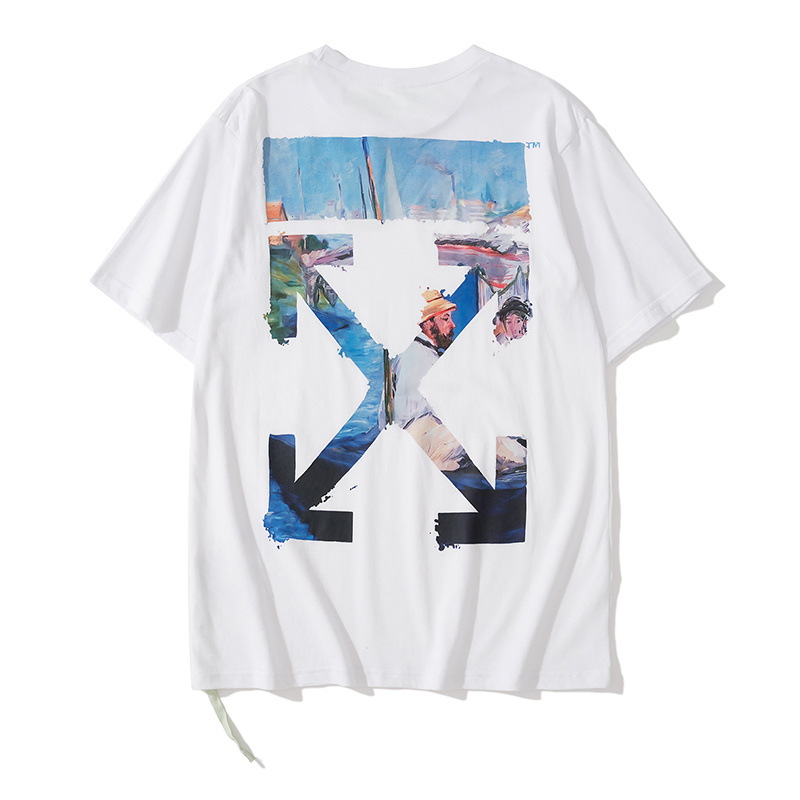 Off-White Black White Graphic T-Shirt 637