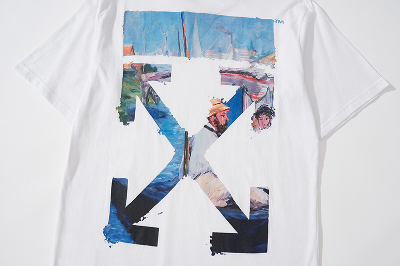 Off-White Black White Graphic T-Shirt 637