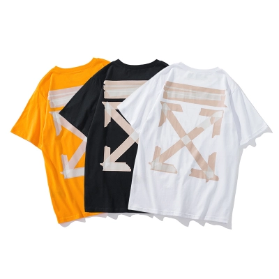 Off-White Black White Graphic T-Shirt 651 01
