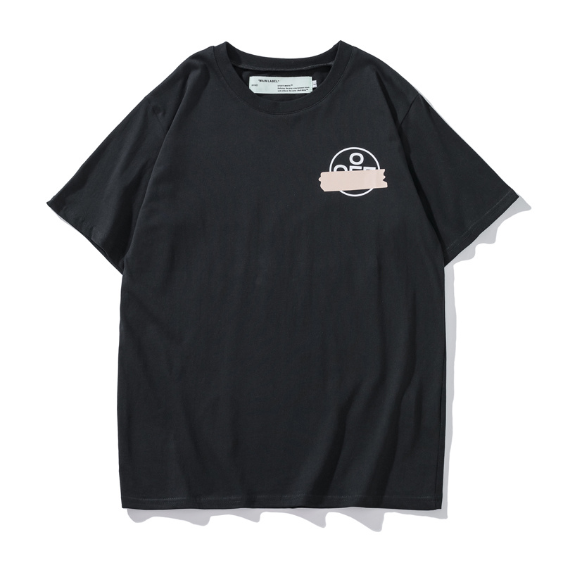Off-White Black White Graphic T-Shirt 651
