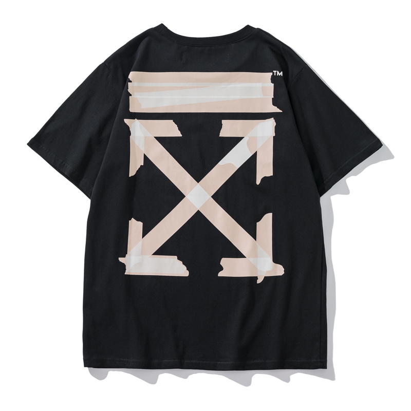 Off-White Black White Graphic T-Shirt 651