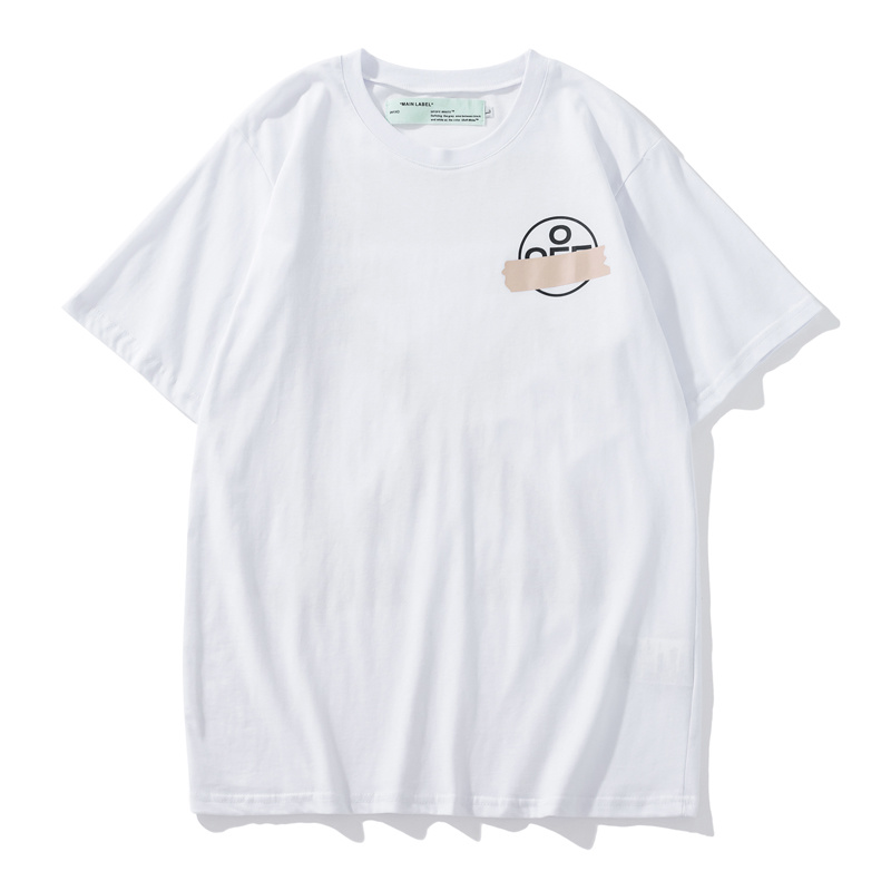Off-White Black White Graphic T-Shirt 651