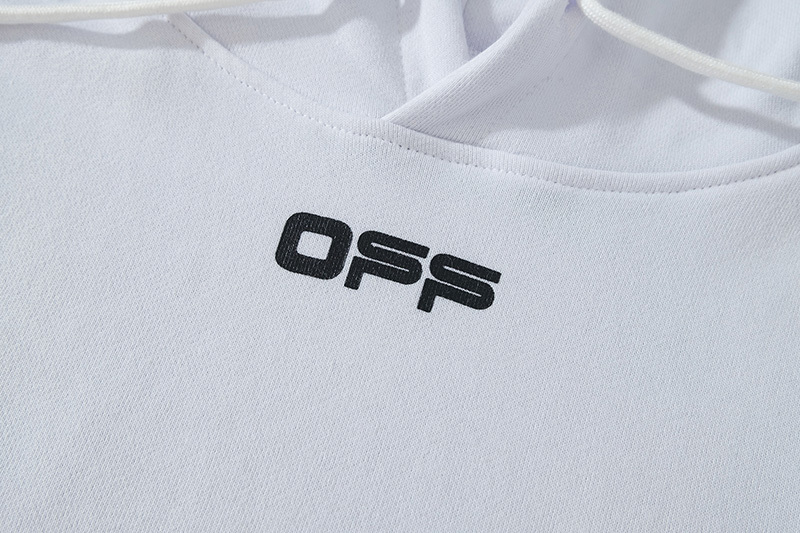 Off-White Black White Graphic   Sweatshirt 837