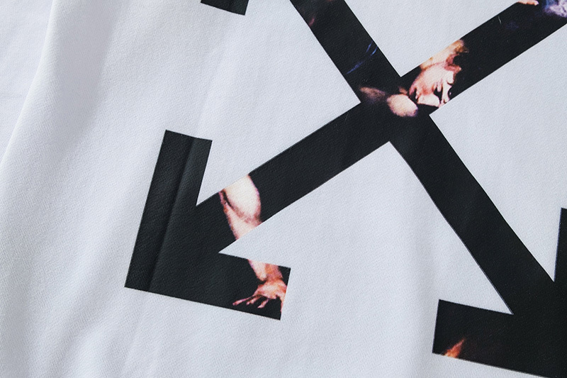 Off-White Black White Graphic   Sweatshirt 837