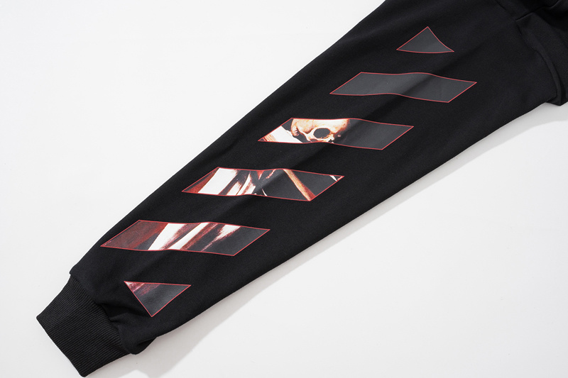 Off-White Black White Graphic Sweatshirt 859