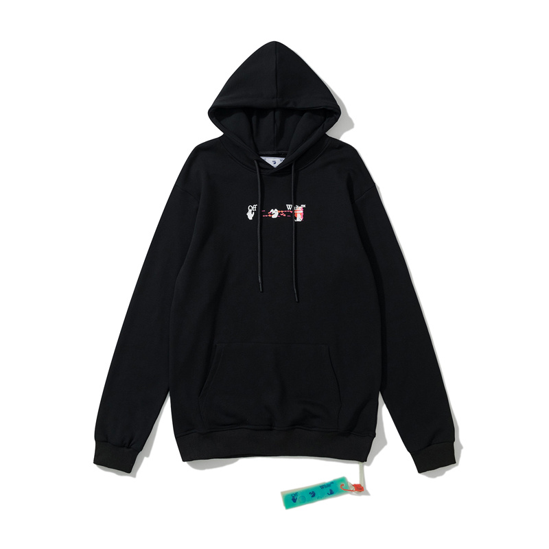 Off-White Black White Graphic Sweatshirt 863