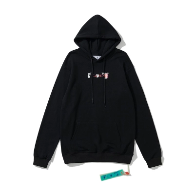 Off-White Black White Graphic Sweatshirt 863 02