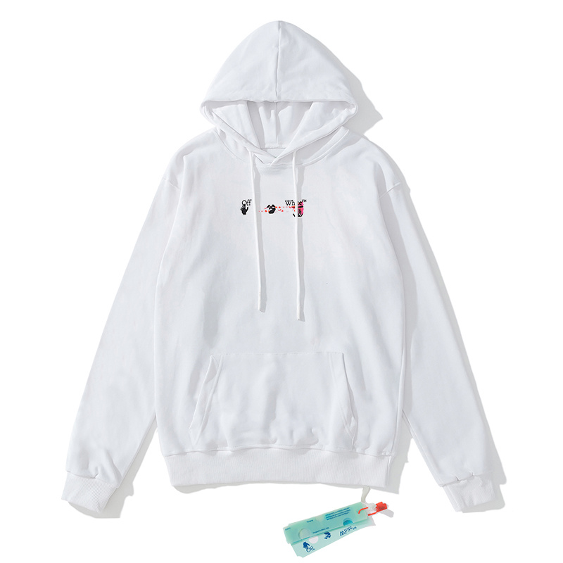Off-White Black White Graphic Sweatshirt 863