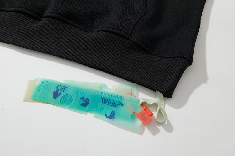 Off-White Black White Graphic Sweatshirt 863