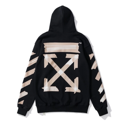 Off-White Black White Graphic  Sweatshirt 8822 01