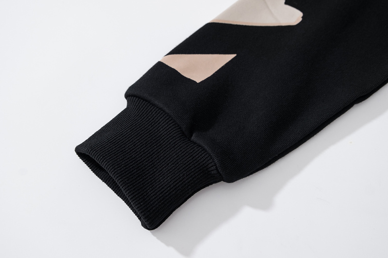 Off-White Black White Graphic  Sweatshirt 8822