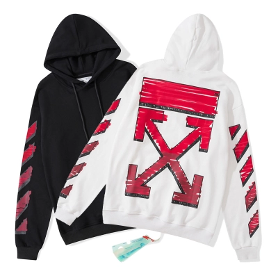Off-White Black White Graphic  Sweatshirt 8853 01