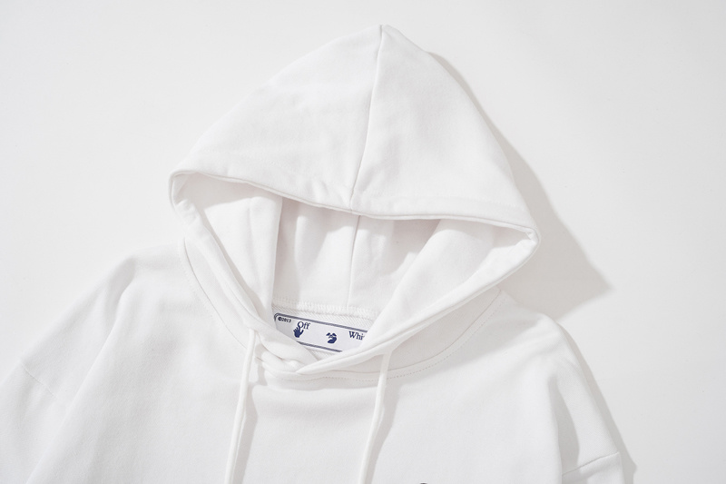 Off-White Black White Graphic  Sweatshirt 8853