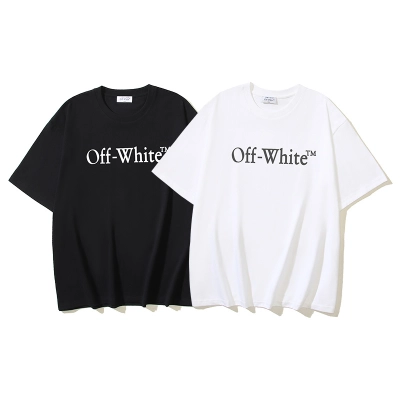 Off-White Bookish Logo Classic Heavyweight T-Shirt H100 173 01