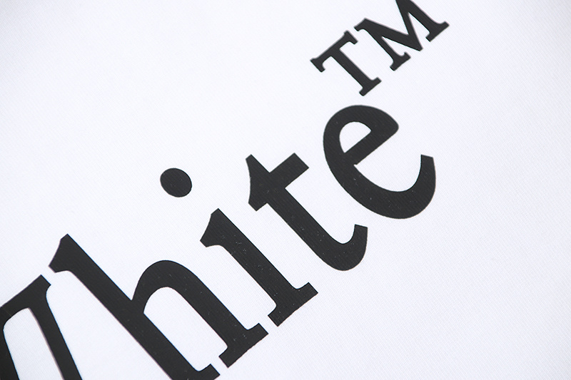 Off-White Bookish Logo Classic Heavyweight T-Shirt H100 173
