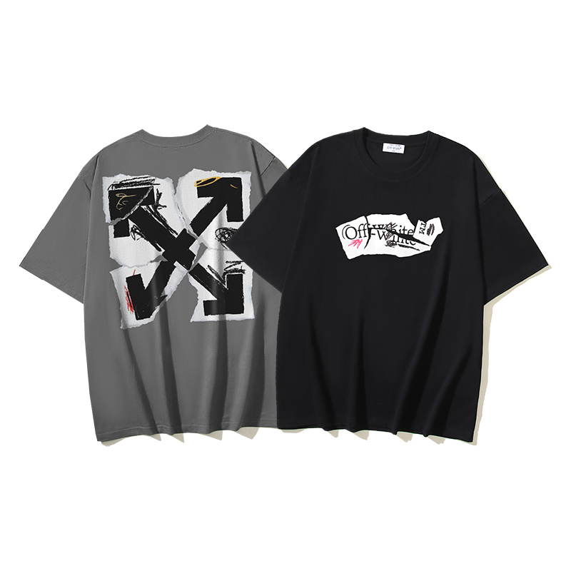 Off-White Broken Paper Arrow Heavyweight T-Shirt 1342