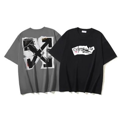 Off-White Broken Paper Arrow Heavyweight T-Shirt H110 1342 01