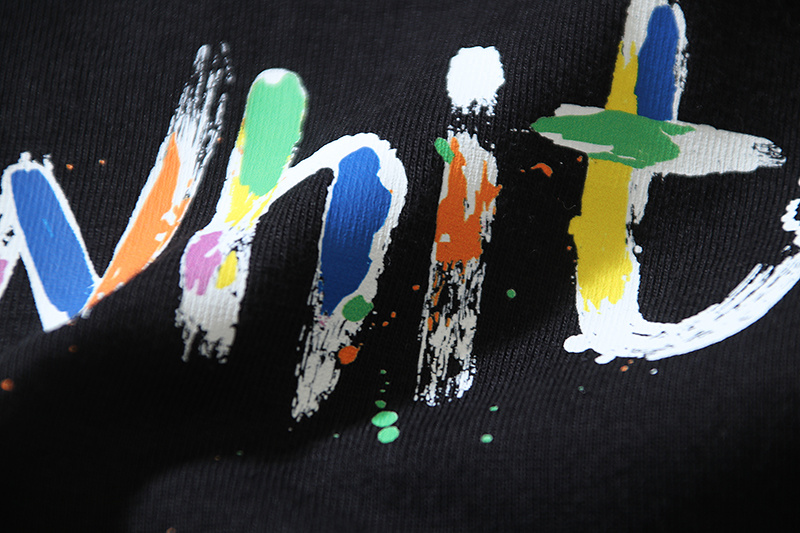 Off-White Brush Arrow Ink Splash Heavyweight T-Shirt White H110 1208