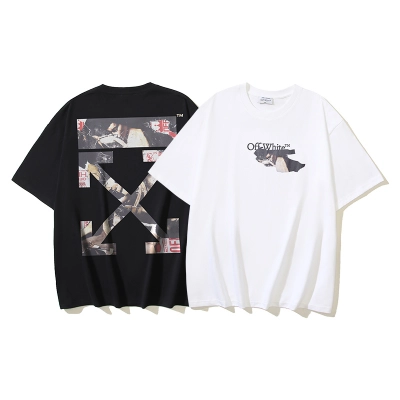 Off-White Brush Religious Arrow Heavyweight T-Shirt H100 1320 01