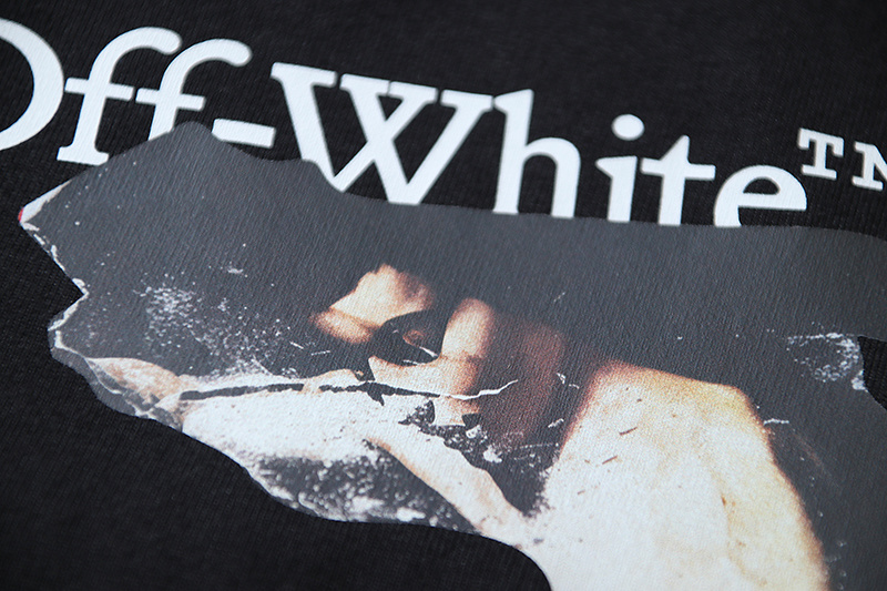 Off-White Brush Religious Arrow Heavyweight T-Shirt H100 1320