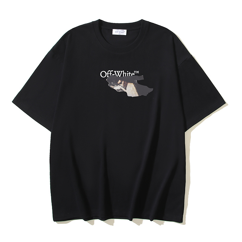 Off-White Brush Religious Arrow Heavyweight T-Shirt H100 1320