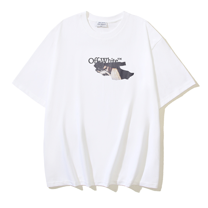 Off-White Brush Religious Arrow Heavyweight T-Shirt H100 1320