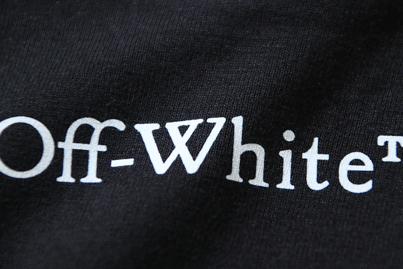 Off-White Brushstroke Diagonal Stripe Heavyweight T-Shirt H100 1343
