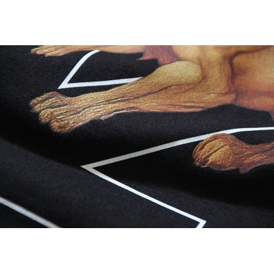 Off-White Candle Lion Eagle Arrow Heavyweight T-Shirt H100 1326 02