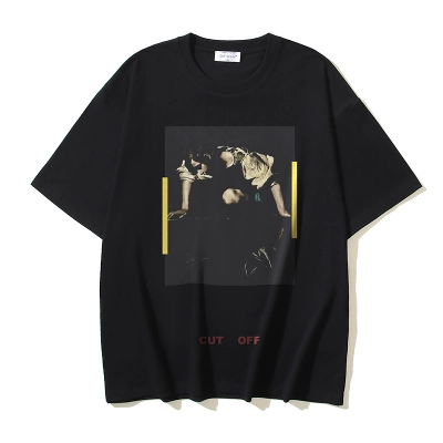 Off-White Caravaggio Oil Painting Arrow Heavyweight T-Shirt H110 1383 02
