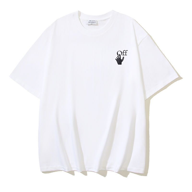 Off-White Caravaggio Religious Oil Painting Arrow Heavyweight T-Shirt H100 1196