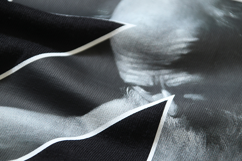 Off-White Caravaggio Religious Oil Painting Arrow Heavyweight T-Shirt H100 1196